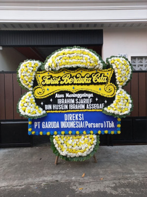 Papan Bunga Duka di Seli