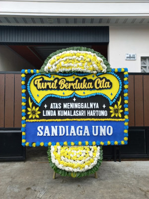 Papan Bunga Duka di Seli